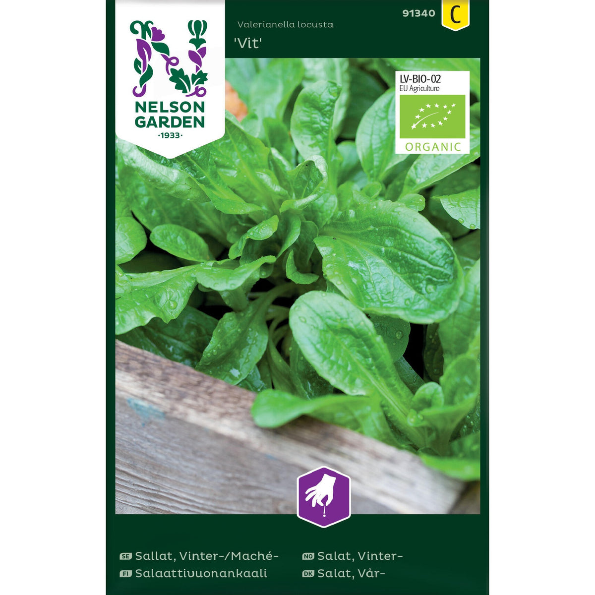 Sallat Vinter- / Mache Vit Organic