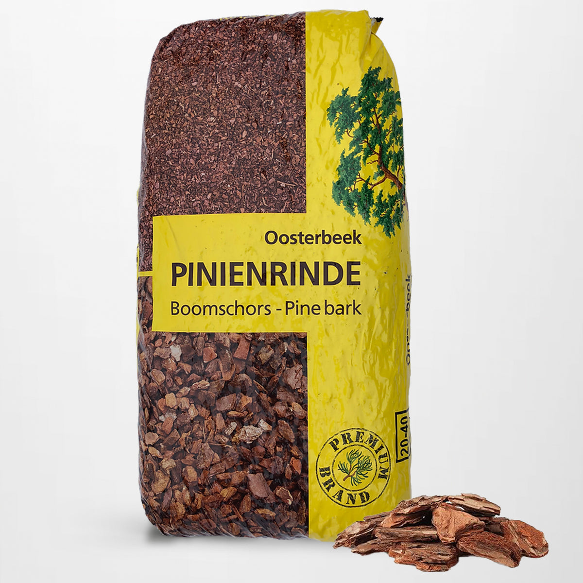 Emmaljunga Pinjebark Grov 70L - Helpall 42st