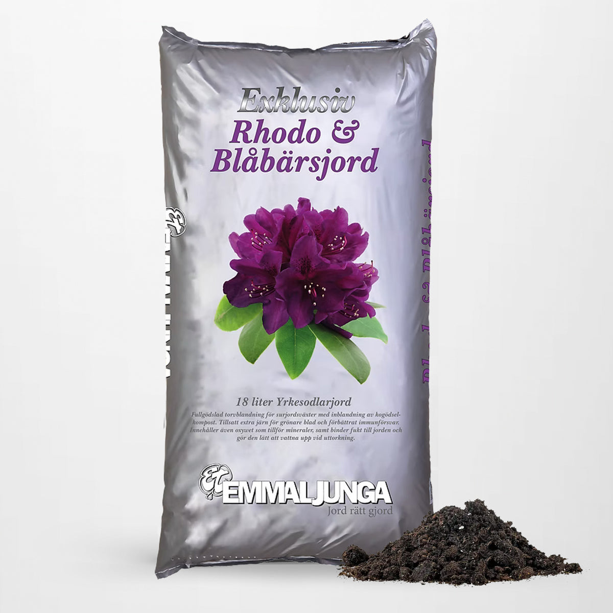 Emmaljunga Exklusiv Rhodo- & Blåbärsjord 18L