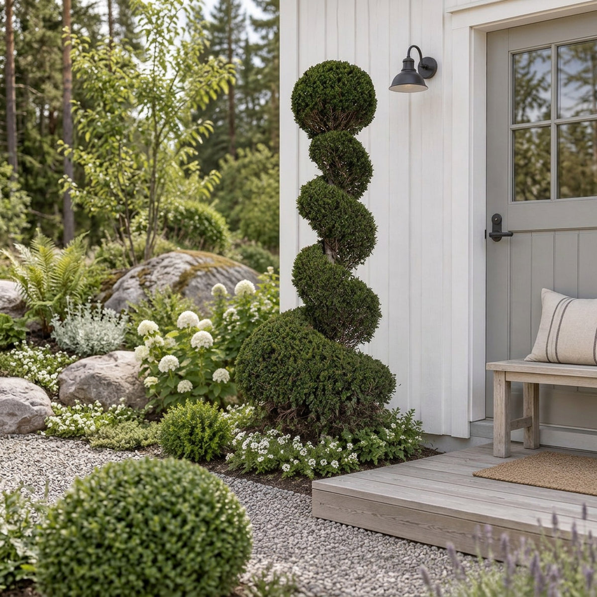Taxus baccata Spiral 200-225 cm C230 (230 liters kruka)