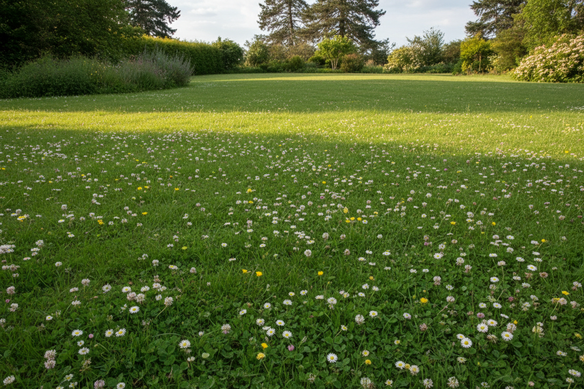 Blomstergräs