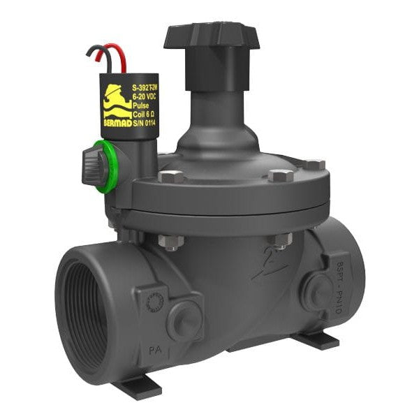 Ventil IR-21T 2 tum G 9VDC för Flödeskontroll