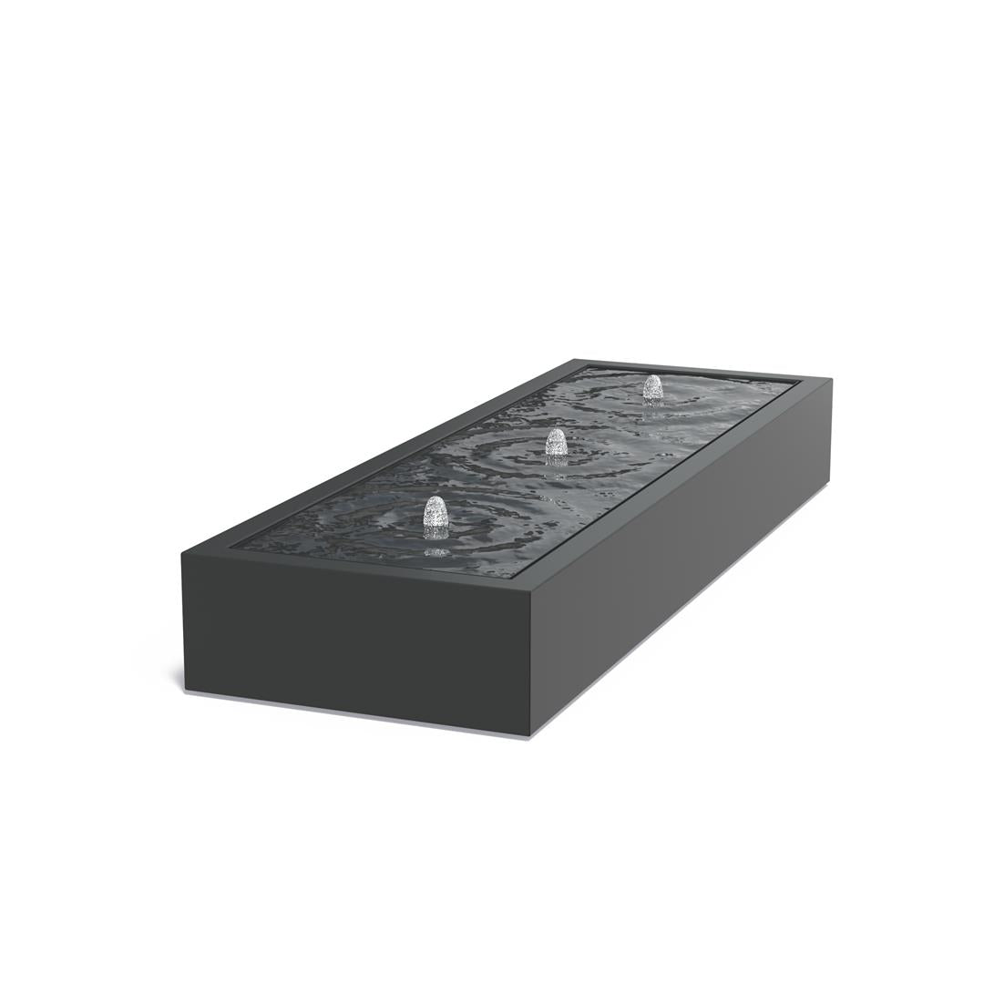 Vattenbord aluminium 3 mm AB4 3000x1000x400 mm