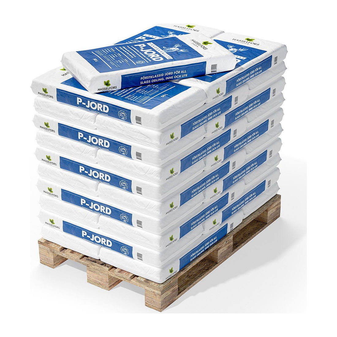 Hasselfors P-jord, 50 liter, 45st