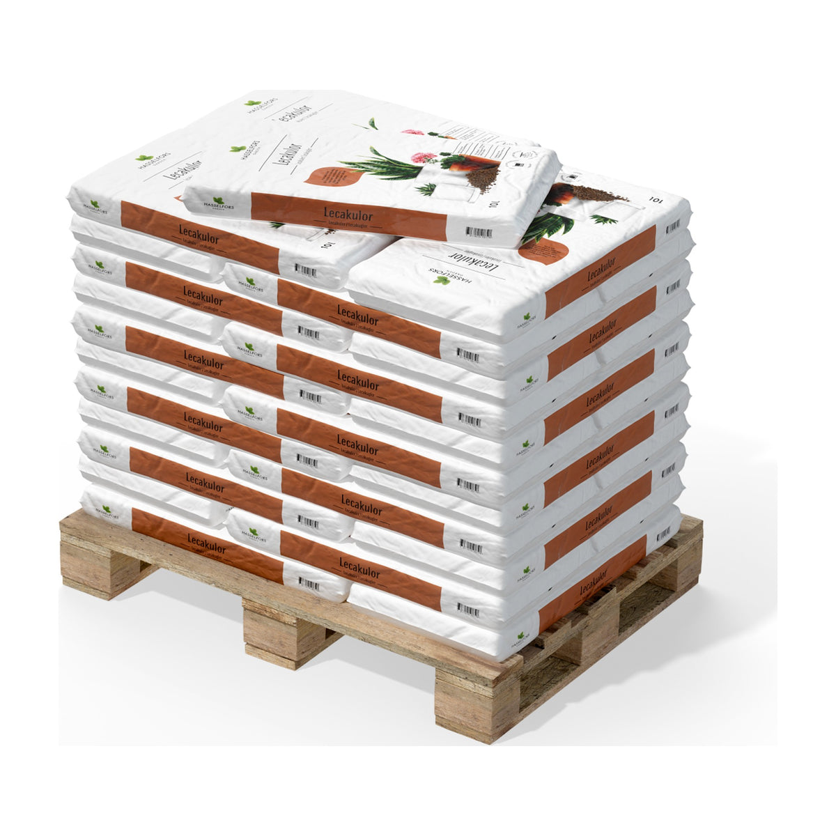 Hasselfors Lecakulor, 10 liter, 42st, Halvpall