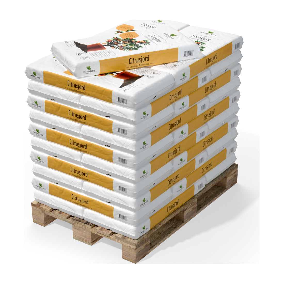 Hasselfors Citrusjord, 40 liter, 48st, Helpall