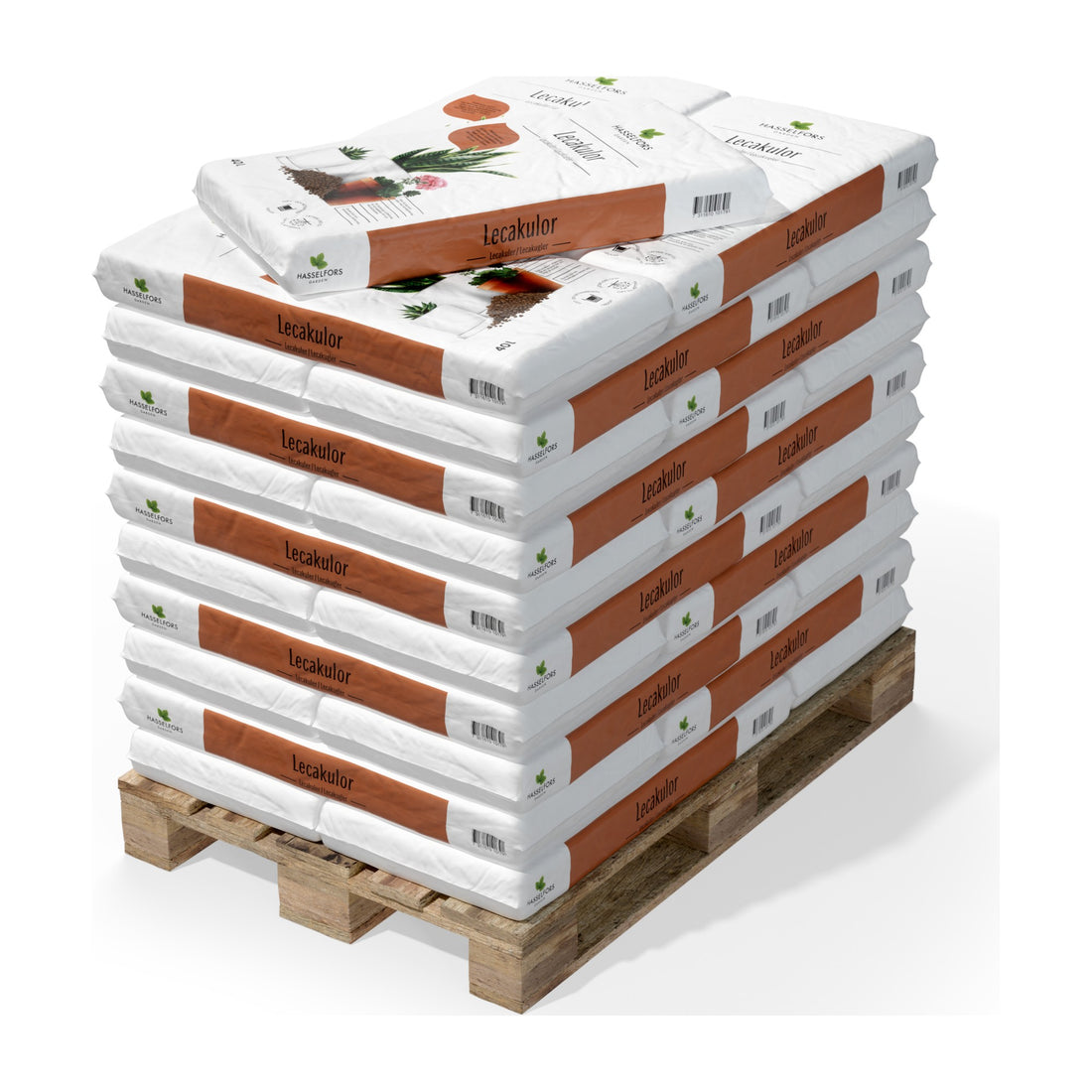 Hasselfors Lecakulor,  40 liter, 30st, Helpall