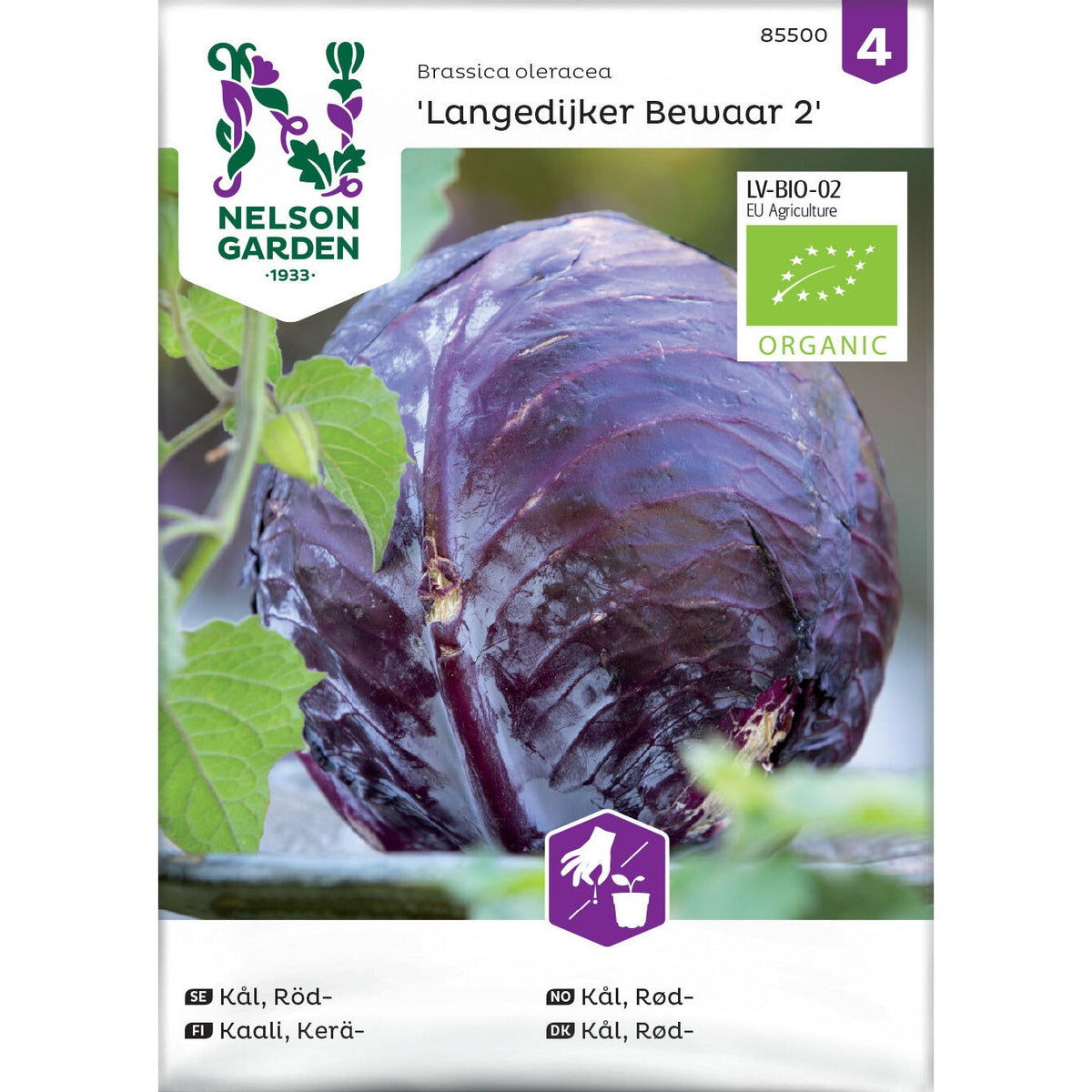 Kål Röd - Langedijker Bewaar 2 Organic