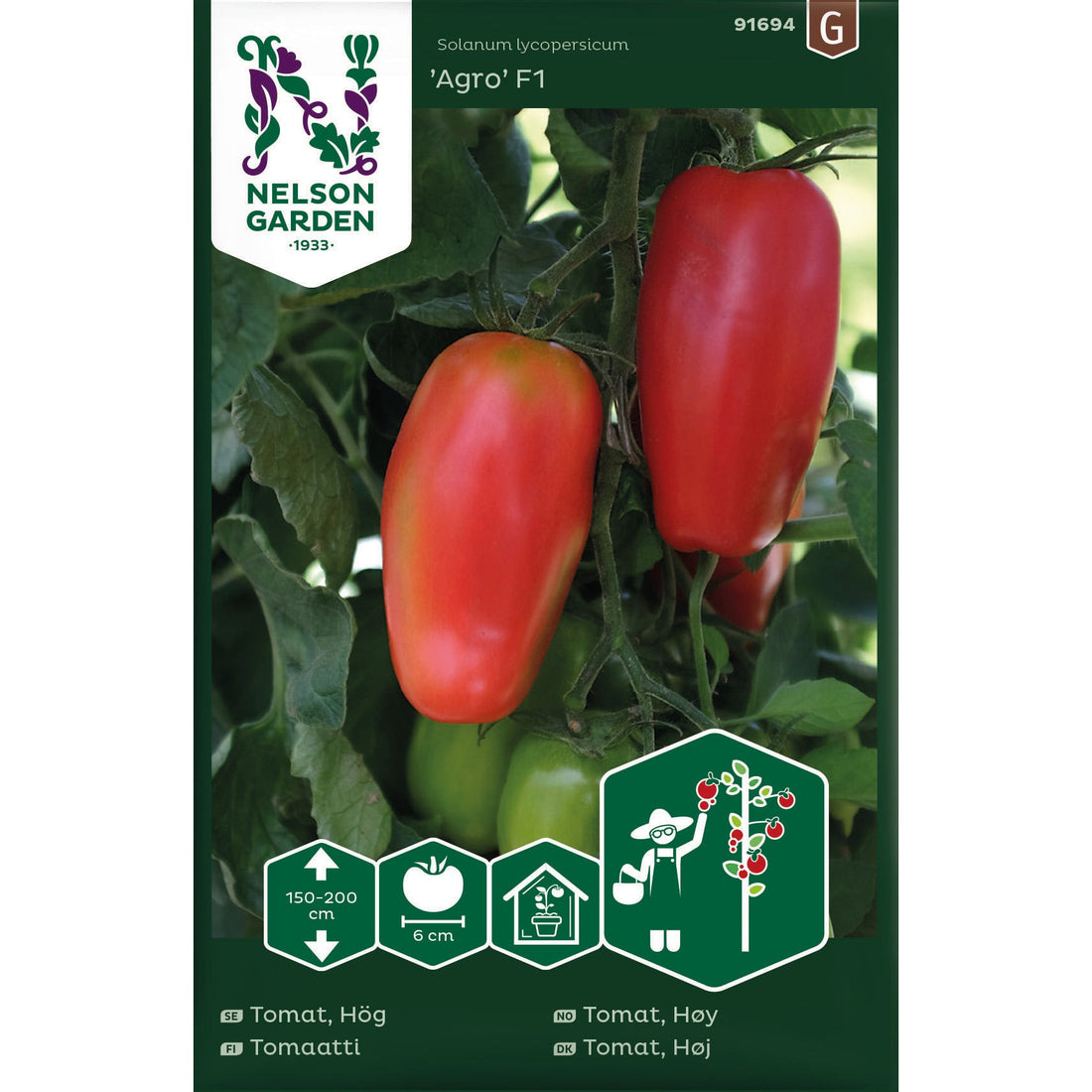 Tomat Hög Agro F1