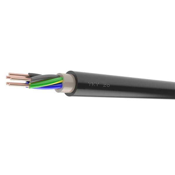 Jordkabel YKSY 7x1mm2 för elektromagnetiska ventiler