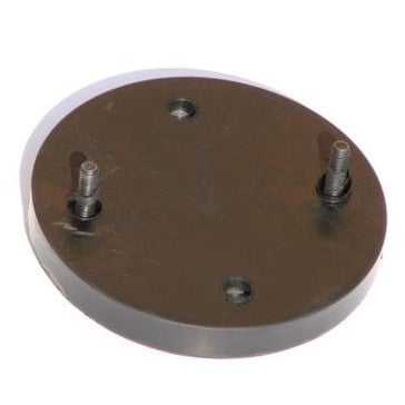 Gummiplatta med M6-skruvar 110 mm