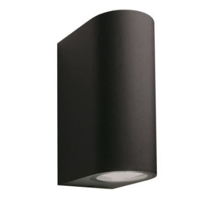 SIBUS svart aluminium vägglampa