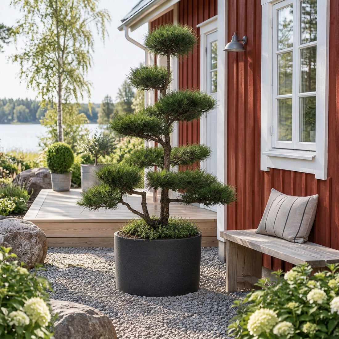 Pinus nigra nigra Bonsai 225-250 cm C500 (500 liters kruka)