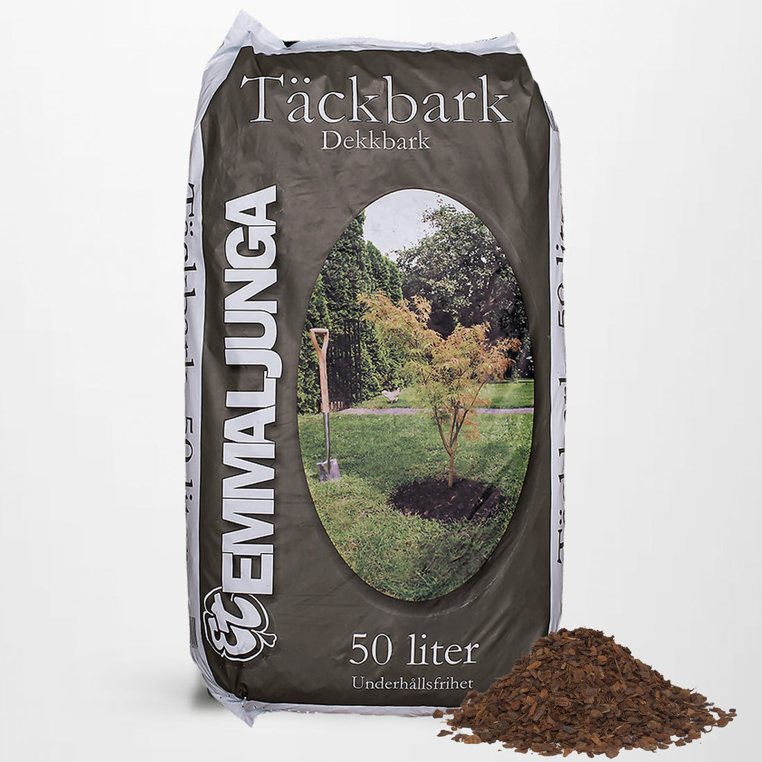 Emmaljunga Täckbark 50L - Helpall 39st