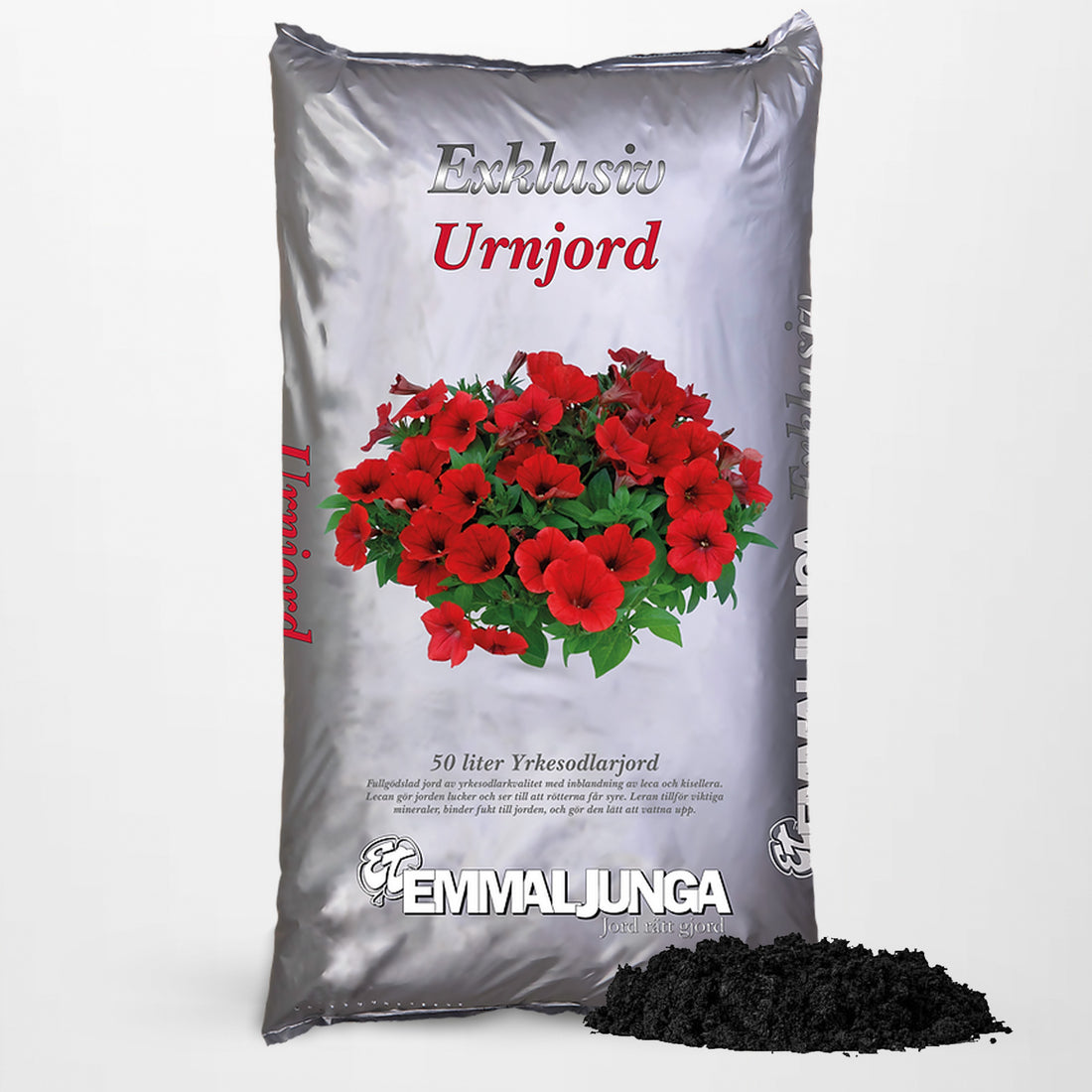 Emmaljunga Exklusiv Urnjord 50L - Helpall 39st
