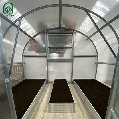 Odlingsbäddar för växthus 3 m brett | https://www.baumera.de/4464-large_default/hochbeet-set-klasika-garden-fuer-3-m-breite-gewaechshaeuser.jpg