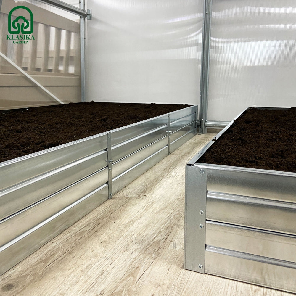 Odlingsbäddar för växthus 3 m brett | https://www.baumera.de/4462-large_default/hochbeet-set-klasika-garden-fuer-3-m-breite-gewaechshaeuser.jpg