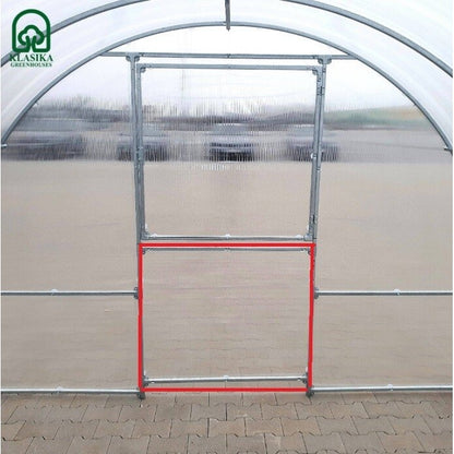 Extra dörr till växthus Klasika EASY – utan kanalplast | https://img.plastikati.lv/img/6302/xl/1760-additional-door-for-greenhouses-klasika-easy-100-x-100-cm--without-coating.webp
