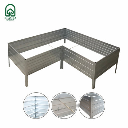 Odlingslåda Klasika Garden L-formad | https://www.baumera.de/3652-large_default/modulare-hochbeete-klasika-garden-l-form.jpg