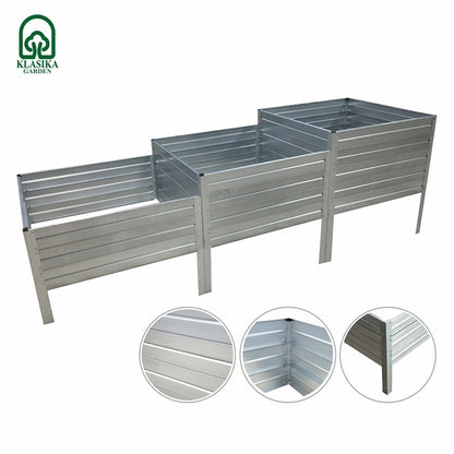 Odlingslåda Klasika Garden trappform 225 × 75 cm | https://www.baumera.de/3620-large_default/modulare-hochbeete-klasika-garden-treppe.jpg