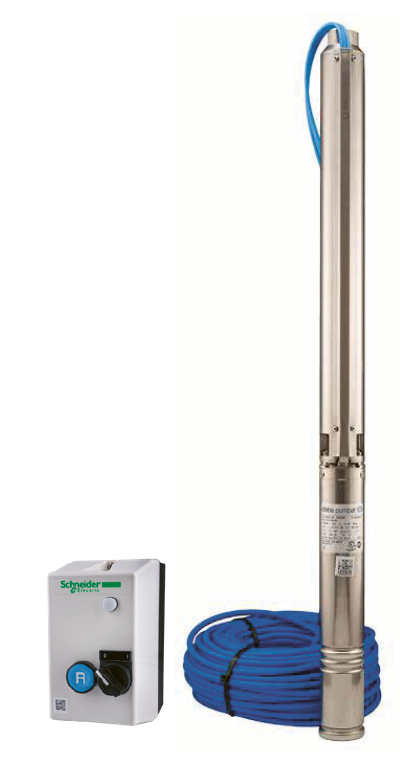 Debe Pumppaket DB3 2/22 3x400V 2,3 A 60m blåkabel