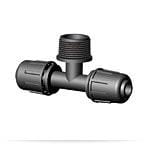 T-korsning QJ 20x3/4" GZ för Vattensystem