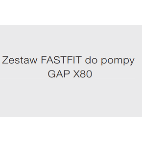 FASTFIT-set för GAP X80 pumpsats