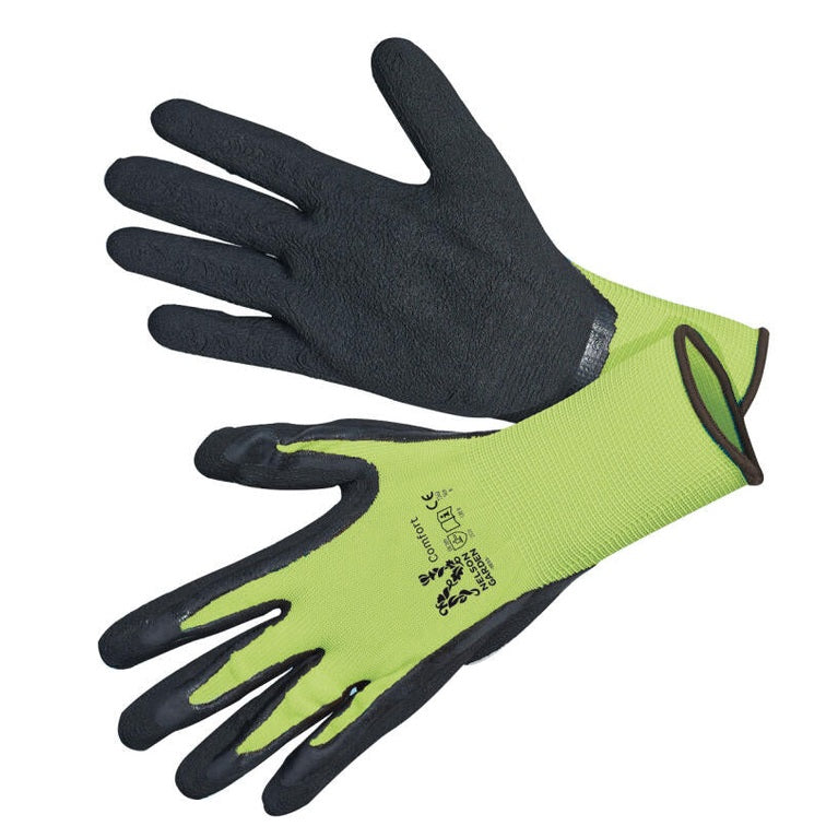 Handske Comfort stl 7 Lime/Svart